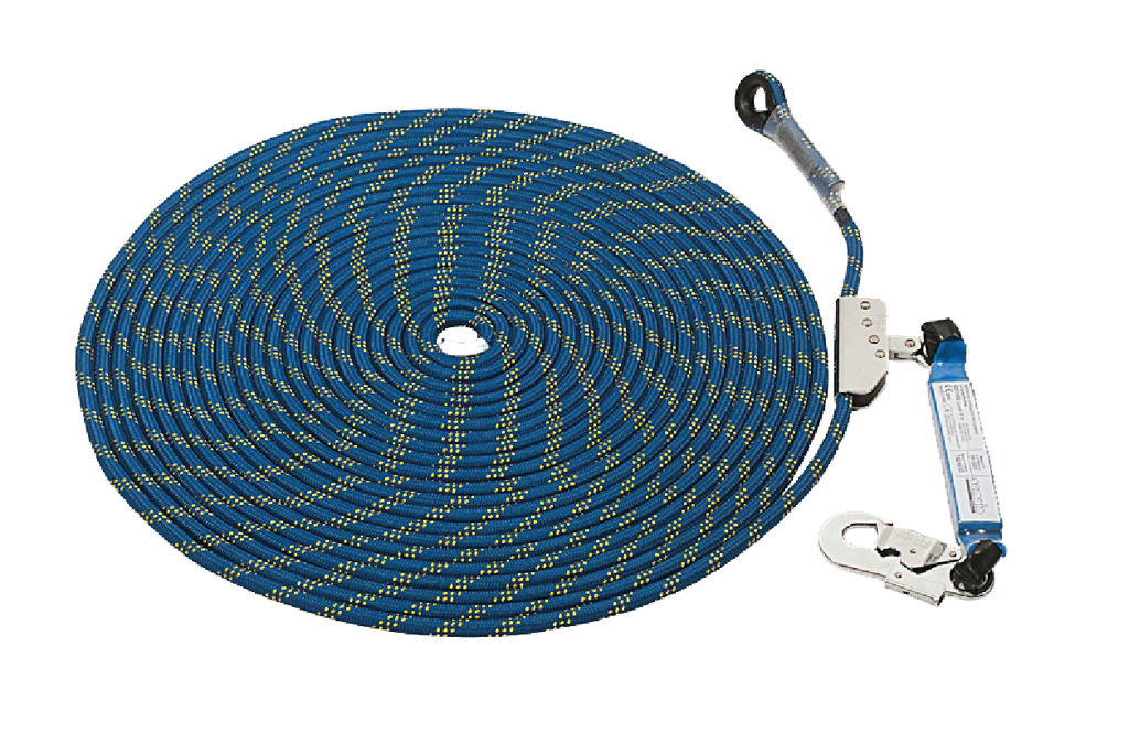 Temporary vertical anchor line - 20 m